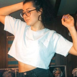 Cute cropped long sleeve